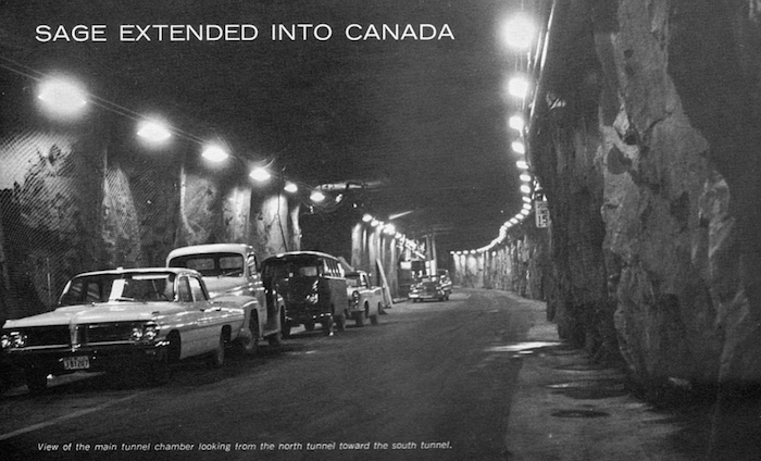 The Tunnel to the Underground SAGE Computer Facility